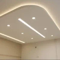 سقف کاذب کناف+K لاین نوری رنگ امیزی ساختمان% 19|خدمات پیشه و مهارت|بندر ماهشهر, |دیوار