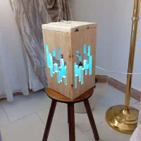 چراغ خواب چوبی