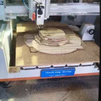 خدمات سی ان سی چهار محور آلومینیوم و چوب