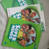 ۳ عدد کتاب نو super minds 2