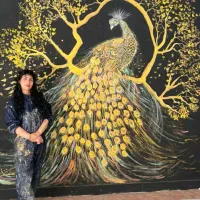 نقاشی دیواری و پتینه ورق طلا میکروسمنت تخصصی