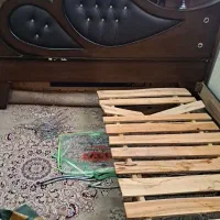 تخت دونفره یه کفی شکسته|تخت و سرویس خواب|گلبهار, شهر جدید گلبهار|دیوار