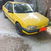 تاکسی بین شهری 405مدل89یگانه سوز 400 لیتر  بنزین|خودرو سواری و وانت|سپیدار, |دیوار