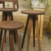 چهارپایه چوبی گلدان ۵۰سانتی و۴۰ سانتی ۵عدد|گل و گیاه طبیعی|تهران, کوی بیمه|دیوار