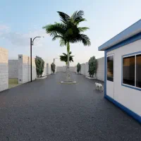 زمین باغچه ویلایی ۵۰۰ متر کوچه باغ لوکس برق دار