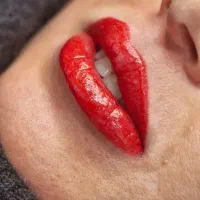 مدل فیبروز ابرو، شیدینگ لب، خط چشم و بن مژه
