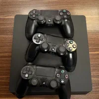 Ps4 slim آکبند با لوازم|کنسول، بازی ویدئویی و آنلاین|ری, دولتآباد|دیوار
