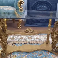 جلو مبلی چوب گردو نو