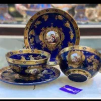 ظرف کاسه بشقاب  سورمه ای لیلی مجنون