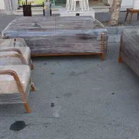 مبل مینیمال هلندی ۸نفره زیر قیمت|مبلمان خانگی و میز عسلی|رباط‌کریم, رباط‌کریم|دیوار