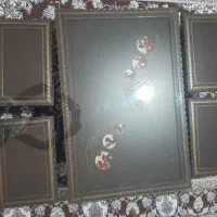 میز عسلی ۵ تیکه در حد نو
