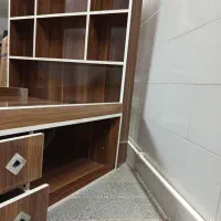 فروش تخت یک نفره با تشک و کتابخونه