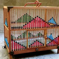 قفس چوبی سهره سره دست ساز