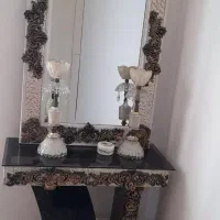 ست میزو آیبنه و شمع دان