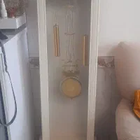 ساعت ایستاده کرم رنگ  سالم