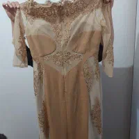 لباس مجلسی فاخر یقه قایقی سایز۴۶|لباس|مراغه, |دیوار