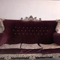 مبل هفت نفره سلطنتی همراه با سه عدد میز عسلی