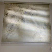 پرده زبرا گلدار درحدنو|پرده، رانر، رومیزی|نیشابور, شهرک فیروزه|دیوار