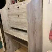 میز تحریر‌کمجا درب تاشو همراه صندلی