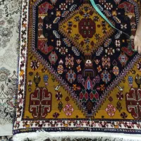 قالیچه دستبافت با بند مرینوس|فرش|خورموج, |دیوار