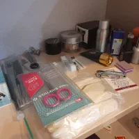 وسایل ناخن کاری|آرایشگاه و سالنهای زیبایی|رشت, منظریه|دیوار