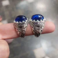 تعدادی انگشتر بدل رنگ ثابت