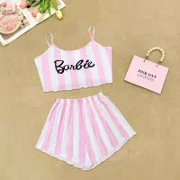 ست کراپ شورتک گیاهی طرح متنوع سایز ۳۸ تا ۴۴