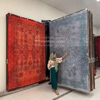 فرش نارنجی گرم وخاص ۱۲۰۰شانه