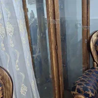 ویترین و آینه وشمعدان