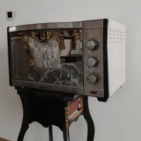 مایکروفر، در حد صفر، ارزان، همراه با جوجه گردان