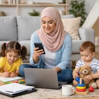 کسب درآمد در منزل با گوشی