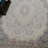 دو تخته فرش ۶ متری طرح ابریشم