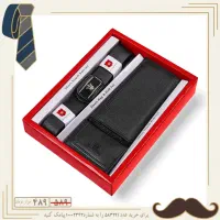 ست چرمی M.DBlack مدل 3759