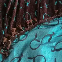 دو عدد پرده دکور