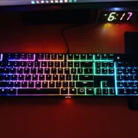 کیبورد گیمینگ کولر مستر cooler master mk110 rgb