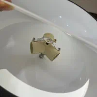 لوستر مدرن فلزی ۳ لامپه|لوستر و چراغ آویز|تهران, شهرک صدرا|دیوار