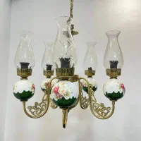 لوستر و دیوارکوب ،تک شعله آنتیک خاص قدیمی|لوستر و چراغ آویز|چهاردانگه (تهران), |دیوار