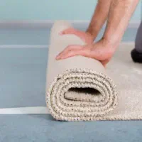 نصب موکت و انواع پرده و کناره پله