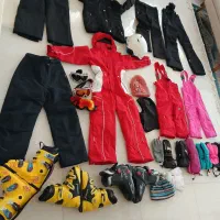 اسکی بچه گانه گاپشن شلوار دستکش