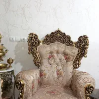 مبلمان استیل سلطنتی ۹نفره|مبلمان خانگی و میز عسلی|رباط‌کریم, الارد|دیوار