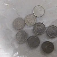 سکه های قدیمی و 500 تومنی و دینار