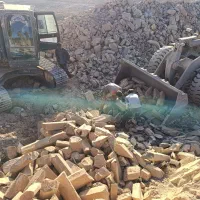 سنگ بازالت و سنگ لاشه . درخواست کامیون