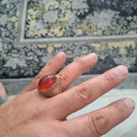 ۲تا انگشتر عقیق ناب خراسانی