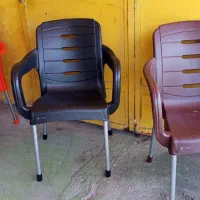 صندلی دسته دار پایه فلزی طرح تسا کد 101|میز و صندلی غذاخوری|سوسنگرد, |دیوار