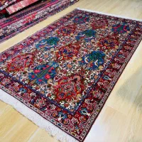 دو تخته فرش بهم بخور بختیاری طرح قاب سماوری|فرش|تهران, سلسبیل شمالی|دیوار