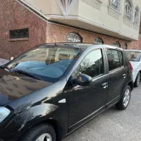 ساندرو اتومات ۹۷ مشکی کم کار|خودرو سواری و وانت|تبریز, |دیوار