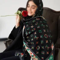 شال ابریشم توییل