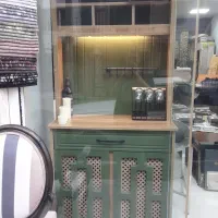 کافه بار|بوفه، ویترین، کنسول|گرمدره, |دیوار