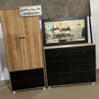 دسک آرایشی سرویس خواب کمد و میز