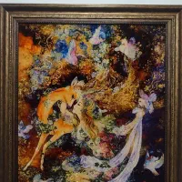 تابلوفرش دستبافت|تابلو فرش|اصفهان, شمس آباد|دیوار